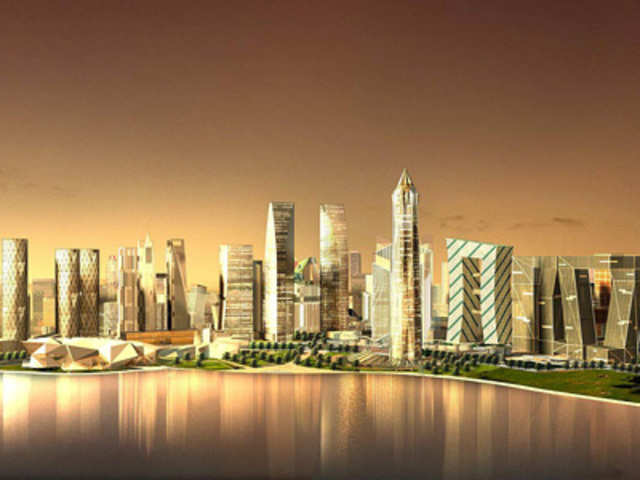 It is being built to attract companies from Mumbai, Gurgaon