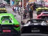 Mussoorie’s viral moment: 71 Lamborghinis bring chaos and colour to the hill town's roads