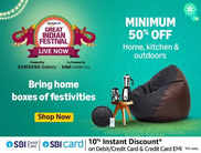 Amazon Great Indian Festival 2024 LIVE Now - Min. 40% Off on Small kitchen appliances - Mixer grinder, Water purifier, Air fryers, Sandwich makers