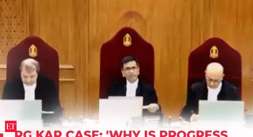 RG Kar horror case: Why is progress on safety measures, CCTV so tardy? Supreme Court to Bengal govt – The Economic Times Video