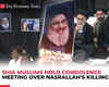 Delhi: Shia Muslims hold condolence meeting over killing of Lebanese Hezbollah Chief Nasrallah