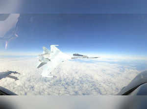 Startling video shows Russian fighter jet flying within feet of US F-16 near Alaska