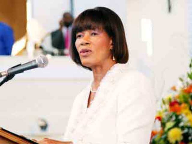 Jamaican Prime Minister Simpson Miller