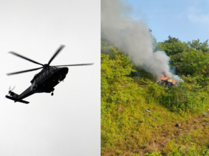 Helicopter crashes in Pune; 2 persons feared dead