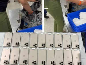 Delhi Customs intercepts woman passenger with 26 iPhones 16 pro max at IGI airport