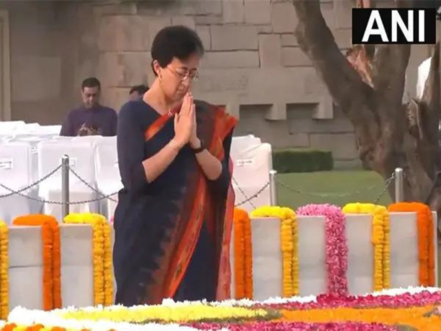 Delhi Chief Minister Atishi