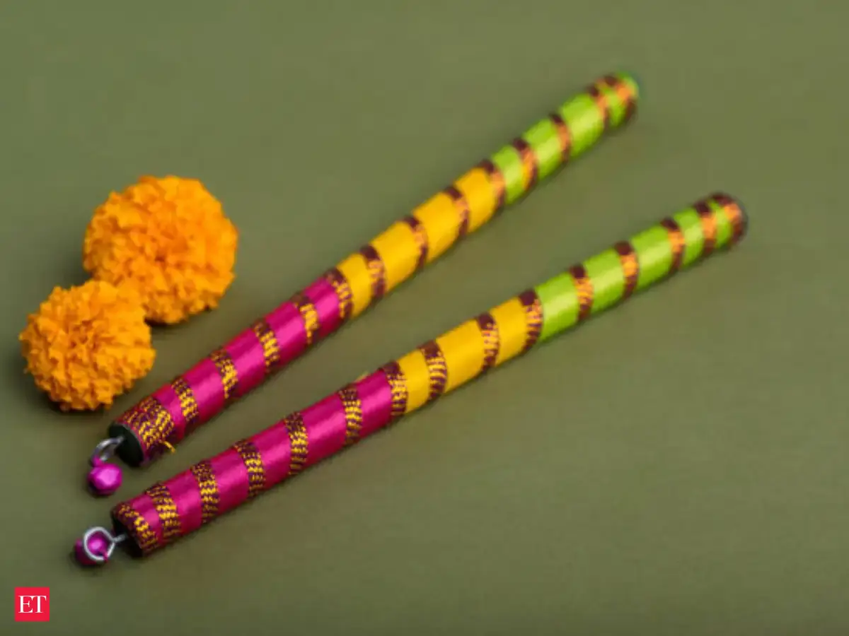 Simple Navratri makeover ideas for home - Decorated garba dandiya ...