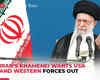 Iran's supreme leader Khamenei holds USA, Europe responsible for waging war in Middle East