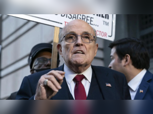 Former New York City mayor Rudy Giuliani