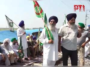 Punjab farmers hold rail roko protest to demand justice for Lakhimpur Kheri victims