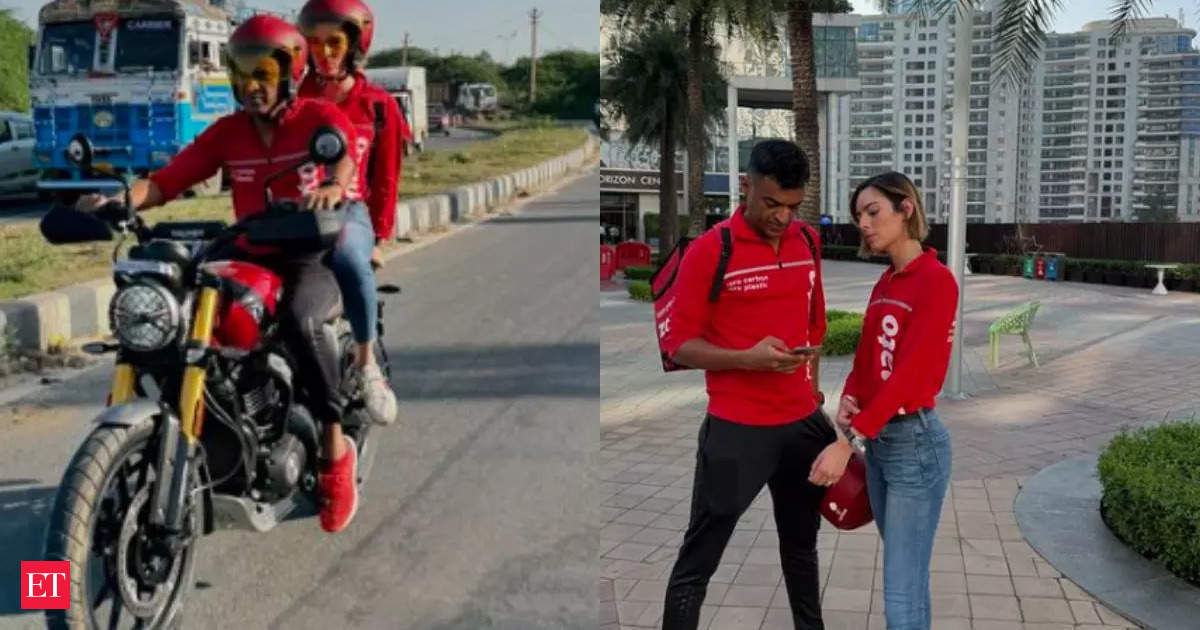 Zomato Founder Deepinder Goyal and Wife Turn Delivery Agents?