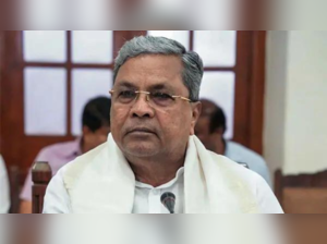 Karnataka CM Siddaramaiah.