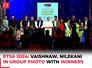 ET Startup Awards 2024: Winners celebrate with Ashwini Vaishnaw and Nandan Nilekani in a group photo