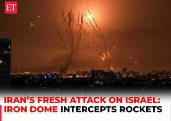 Iran’s fresh attack on Israel: Iron Dome intercepts rockets from Lebanon, turns missiles to ashes