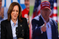 Donald Trump on the stump, Kamala Harris hits airwaves in ra:Image