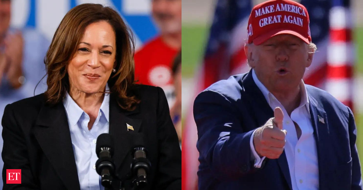 Trump on the stump, Harris hits airwaves in razor-edge US election