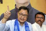 Kiren Rijiju's warning for Hindus: Don't fall victim to Congress' 'divide and rule policies'