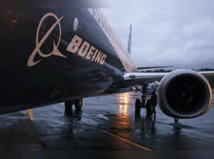 FILE PHOTO: A Boeing 737 MAX sits outside the hangar during a media tour of the Boeing 737 MAX at the Boeing plant in Renton, Washington