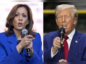 Kamala Harris and Donald Trump