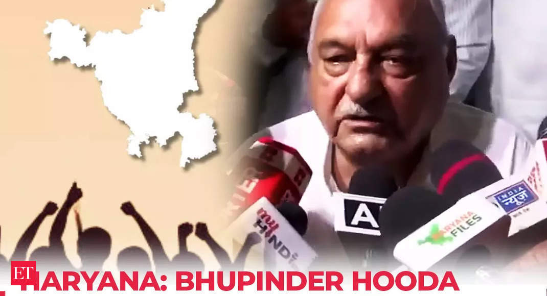 Haryana Results 2024: Bhupinder Hooda leads from Garhi Sampla Kiloi seat; says ‘Congress will form govt’ – The Economic Times Video