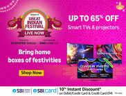 Amazon Great Indian Festival Sale: Huge Discounts of Up To 65% on LED TVs from LG, Samsung, Sony and more