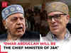 'Omar Abdullah will be the Chief Minister of J&K', announces NC Chief Farooq Abdullah