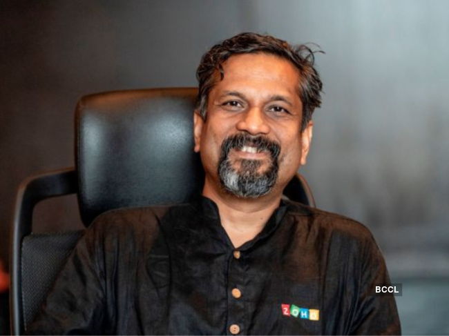 Zoho CEO Sridhar Vembu