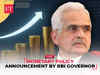 Live RBI Monetary Policy Statement by Governor Shaktikanta Das