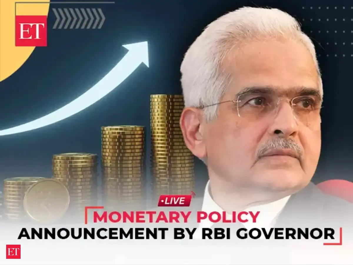 Live RBI Monetary Policy Statement by Governor Shaktikanta Das - The ...