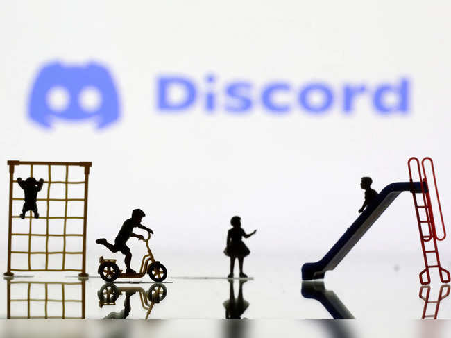 Illustration shows Discord logo