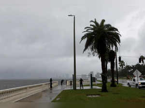 Hurricane Milton approaches, in Tampa