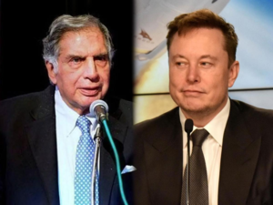 Ratan Tata and Elon Musk