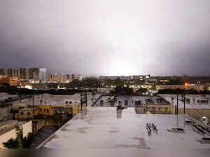 Hurricane Milton approaches, in Florida