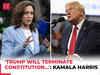 Harris tears into Trump's 2023 viral remarks about being ‘dictator’: ‘Will terminate Constitution…’