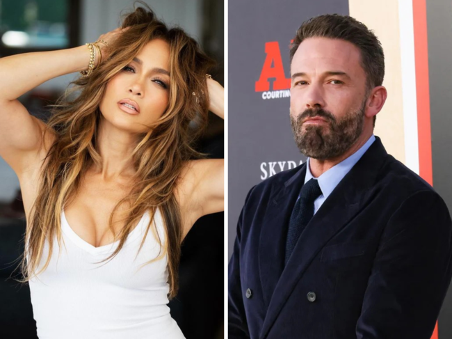 Jennifer Lopez and Ben Affleck