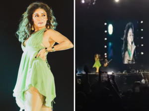 IIT students go wild as Sunidhi Chauhan delivers electrifying performance. Full video here:Image