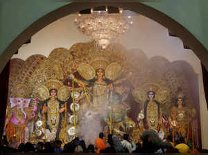 Durga Puja festival in Kolkata