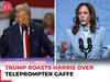 Trump mocks rival Kamala Harris over her '32 days' teleprompter freeze moment