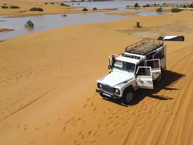 Dry Lake Iriqui fills after 50 years