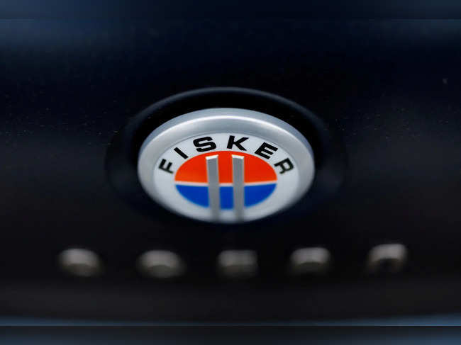 FILE PHOTO: Fisker electric vehicles shown in California