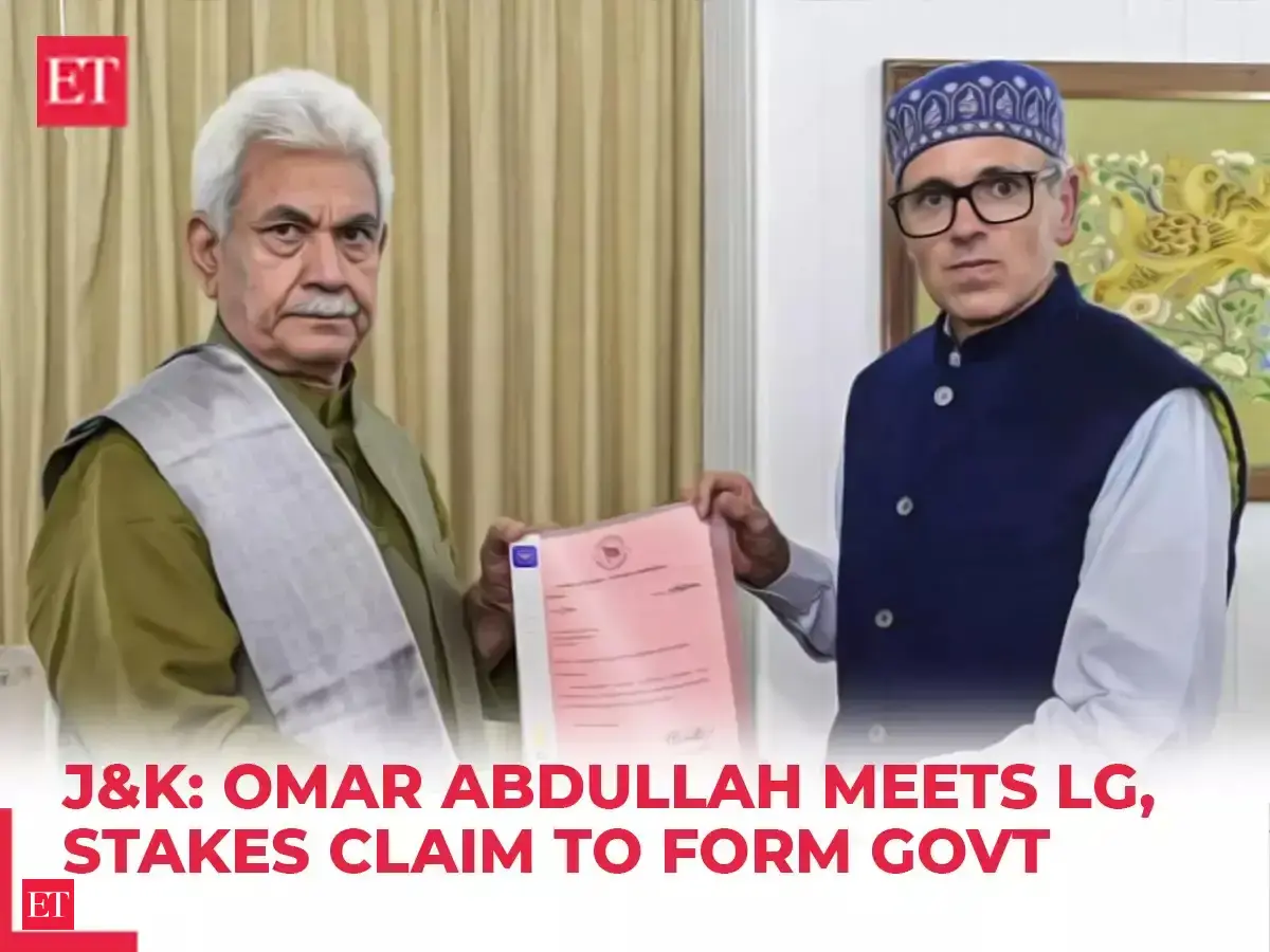J&K govt formation: AAP, Engineer Rashid extend support to NC; Omar ...