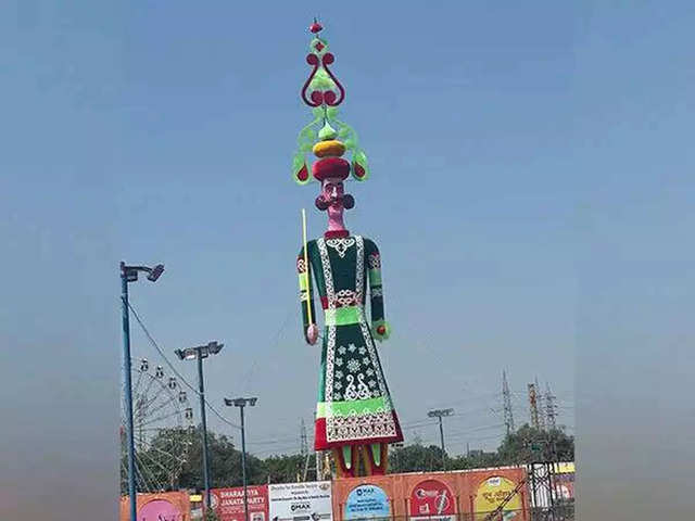 Ravana Dahan at Dwarka Sector 10