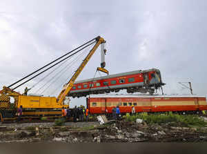 Chennai: Restoration work underway after Mysuru-Darbhanga Bagmati Express train ...