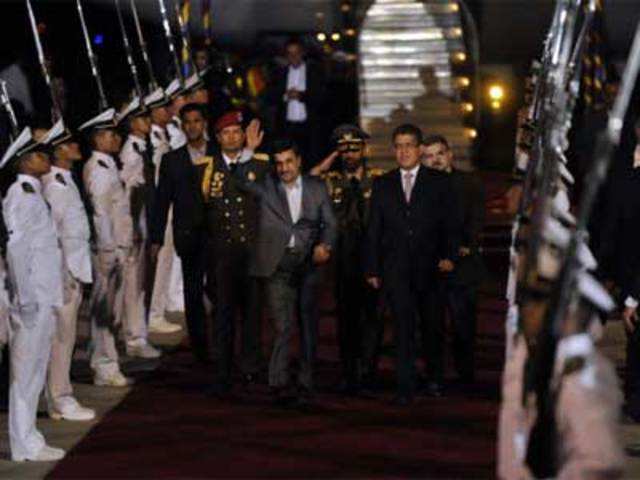 Ahmadinejad arrives for five day tour in Latin America