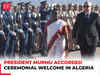 President Murmu in Algeria receives Guard of Honour, highlights India’s role in global development