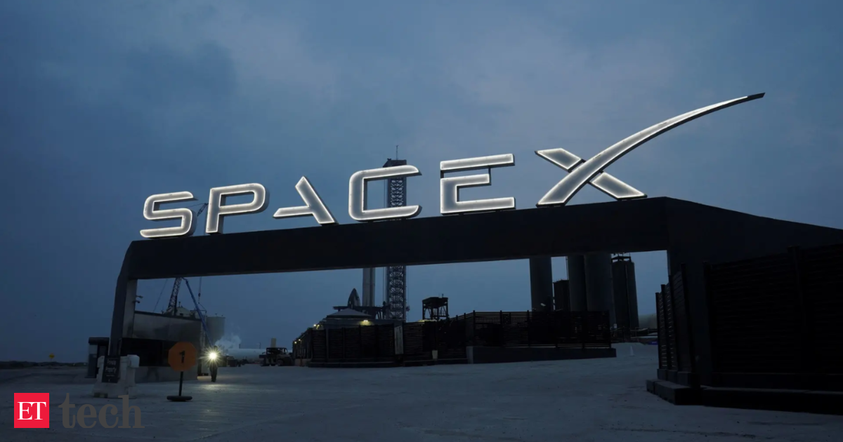 In a first, SpaceX 'catches' megarocket booster after test flight