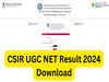 CSIR UGC NET Result 2024 announced at csirhrdg.res.in: Here are subject-wise cut-off marks