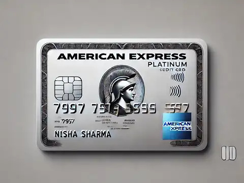 American ExpressPlatinum Card ネームタグ American Express