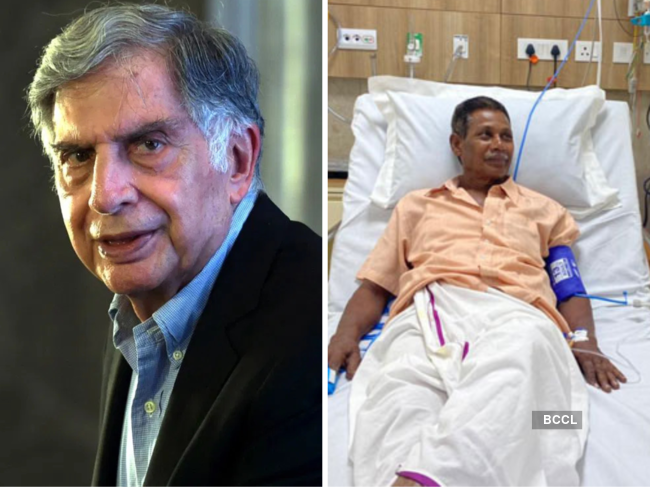 Ratan Tata and a cancer patient