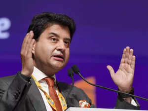 Communication Minister Jyotiraditya Scindia